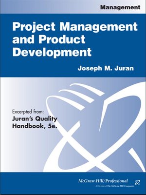 cover image of Project Management and Product Development